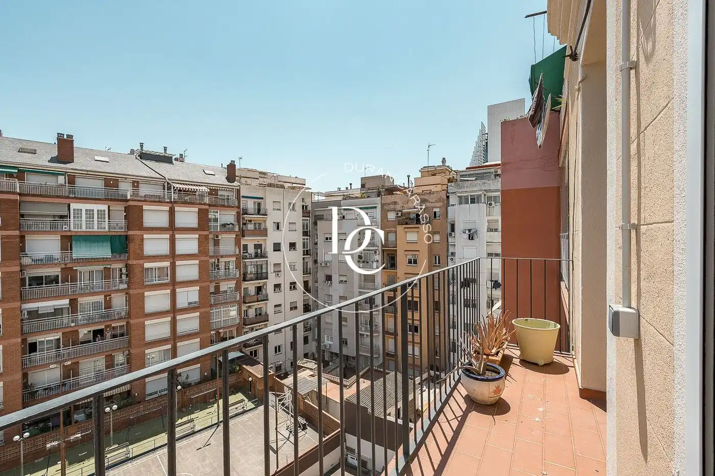 Balcony of Flat for sale in Barcelona  with Air Conditioner, Heating and Terrace