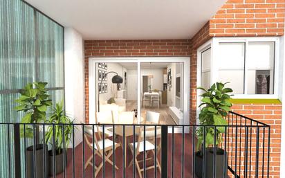 Balcony of Flat for sale in L'Hospitalet de Llobregat  with Heating and Balcony