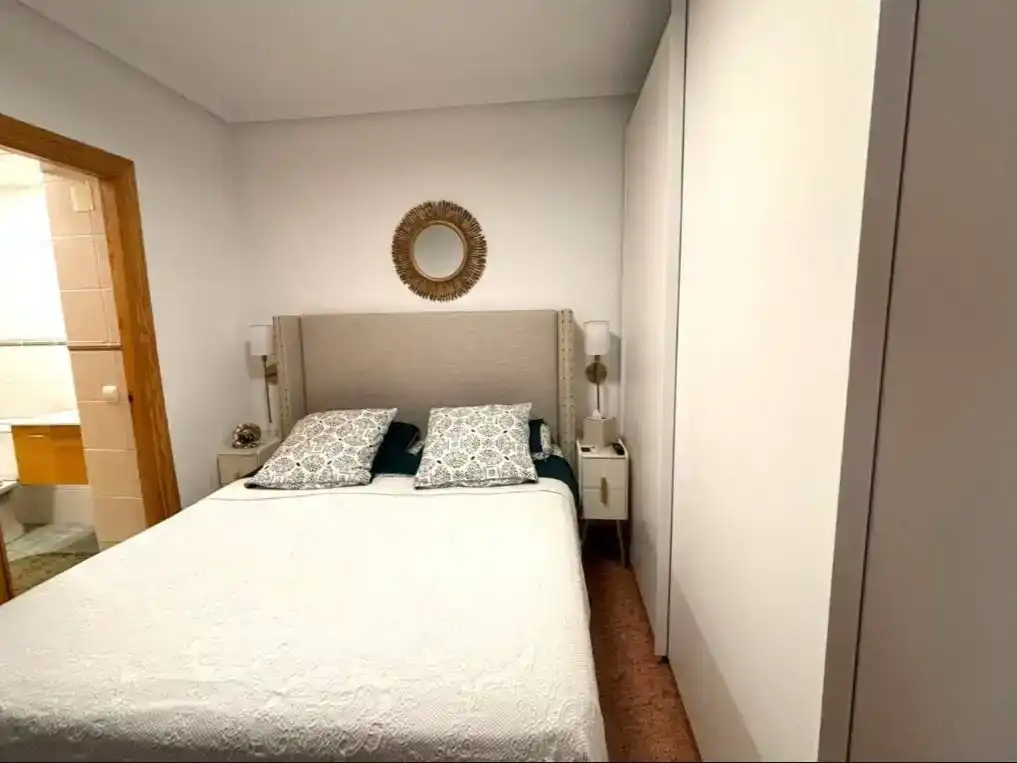 Dormitori de Casa adosada en venda en Sax amb Aire condicionat