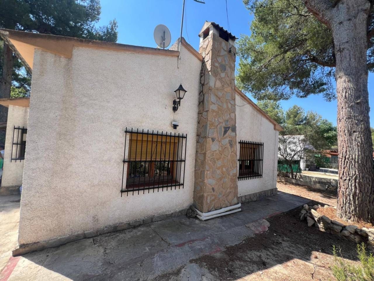 Exterior view of House or chalet for sale in Tibi  with Private garden