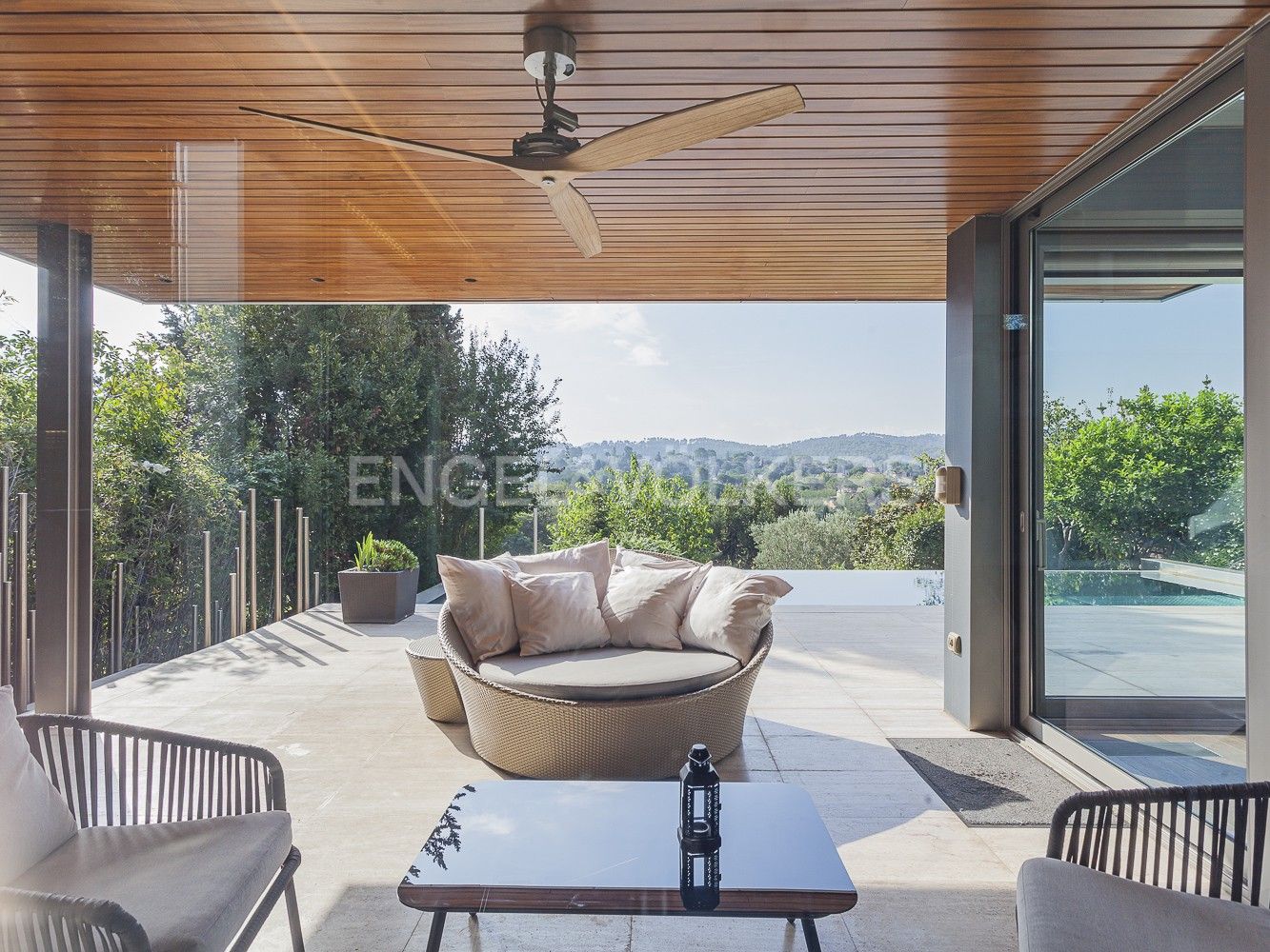 Terrace of House or chalet for sale in Sant Cugat del Vallès  with Air Conditioner, Heating and Private garden