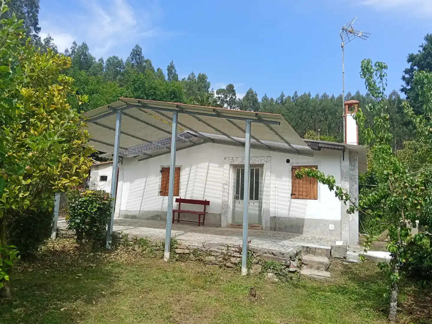 Vista exterior de Casa o xalet en venda en Oza dos Ríos