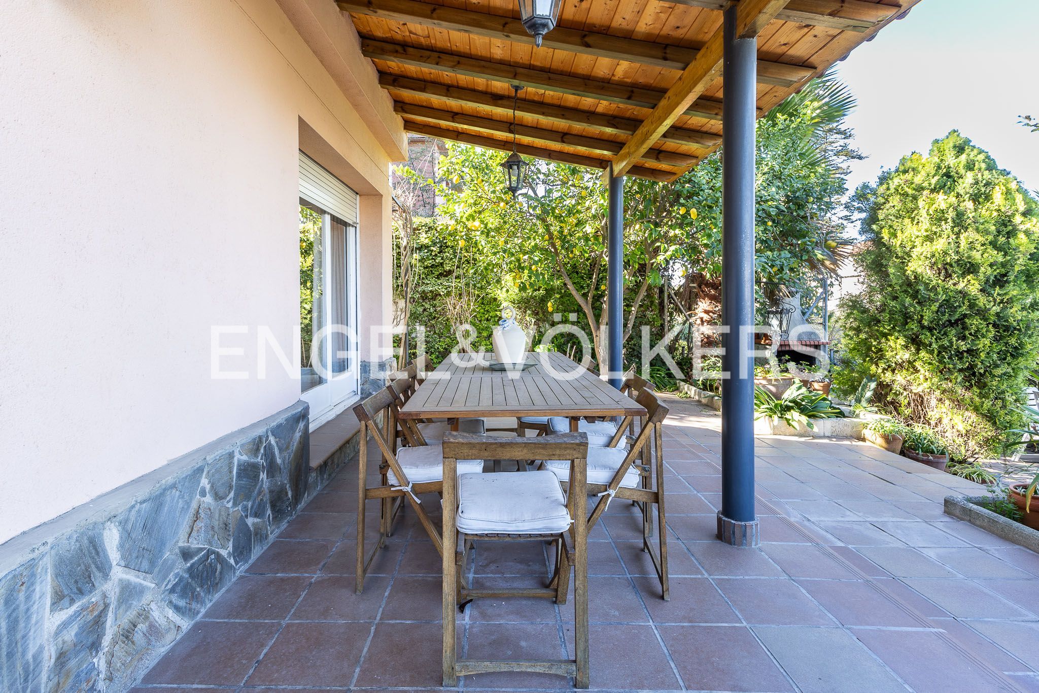 Terrace of House or chalet for sale in Sant Cugat del Vallès  with Air Conditioner, Heating and Private garden