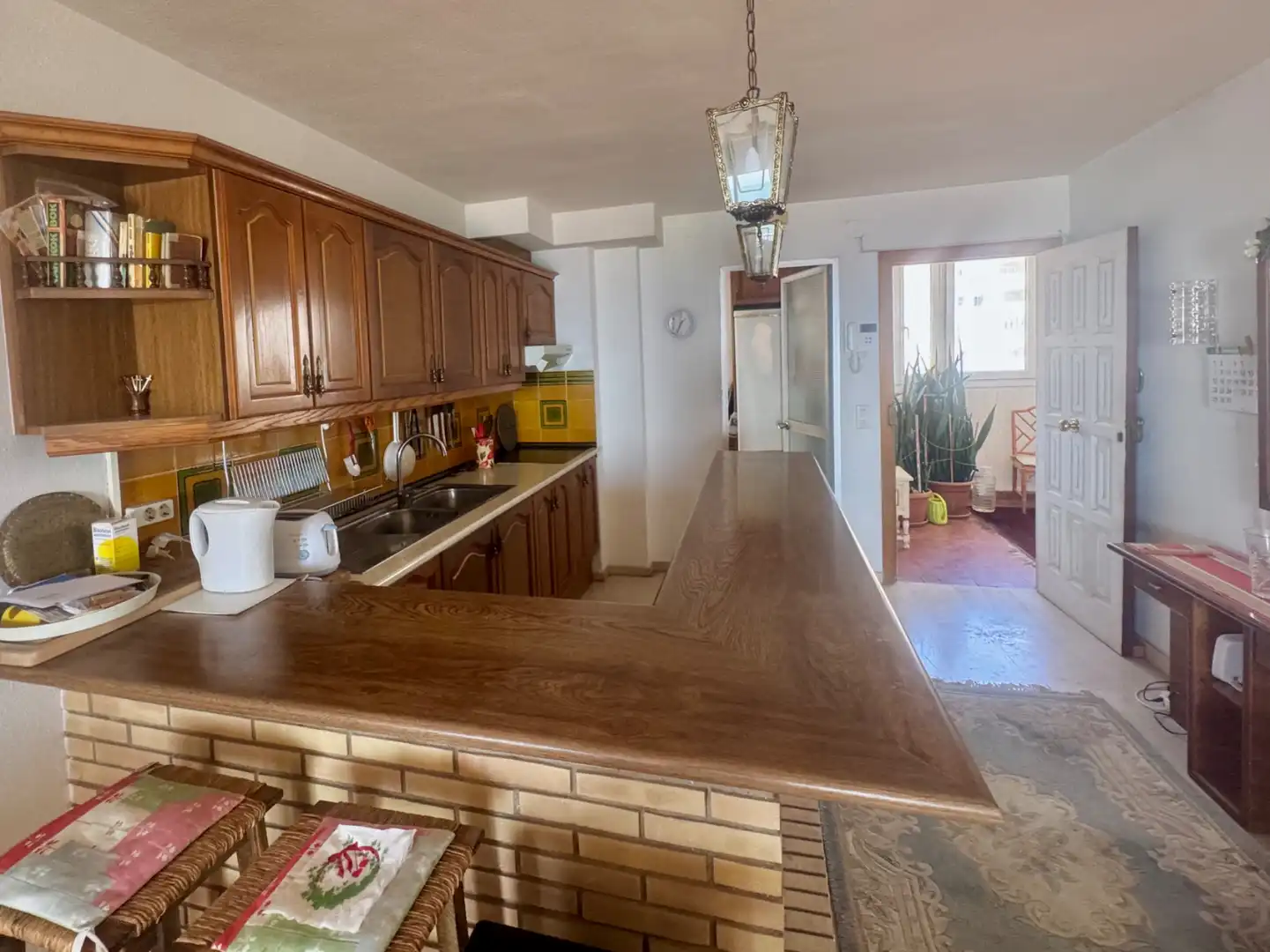 Kitchen of Flat for sale in Fuengirola  with Terrace, Furnished and Community pool