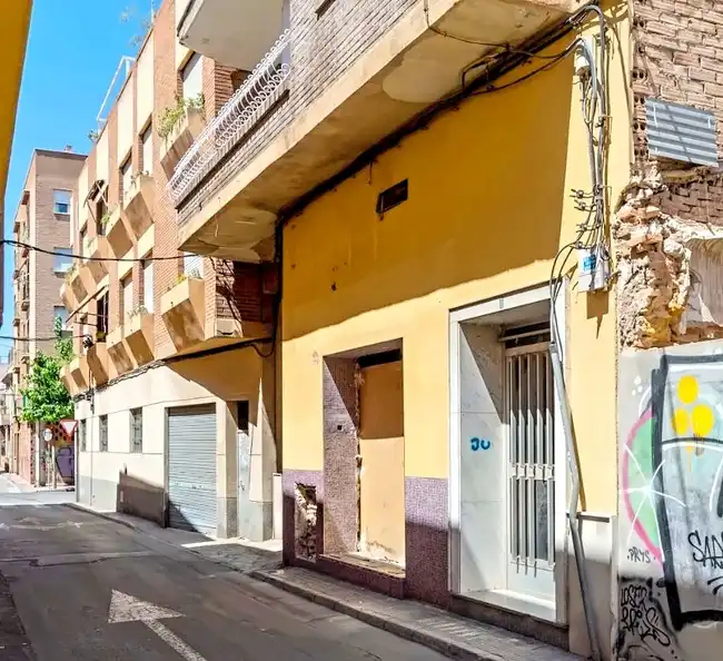 Vista exterior de Piso en venta en Murcia