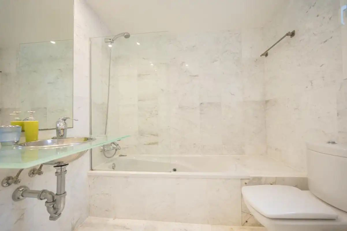 Bathroom of Flat for rent in Eivissa  with Air Conditioner, Heating and Swimming Pool