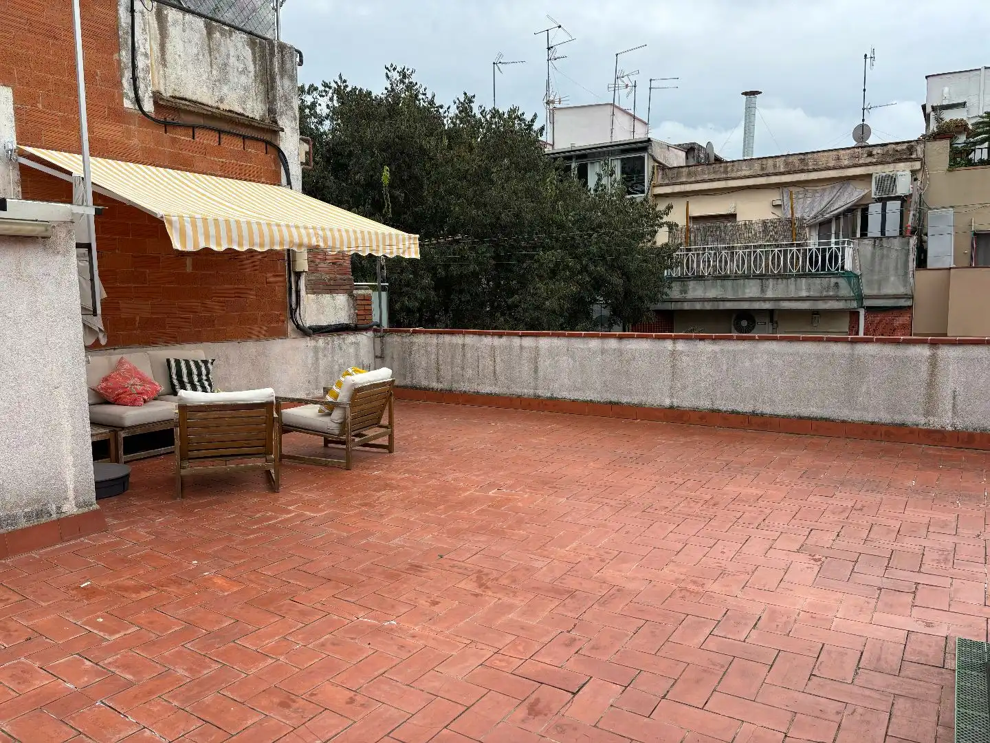 Terrassa de Pis en venda en  Barcelona Capital amb Aire condicionat, Terrassa i Balcó