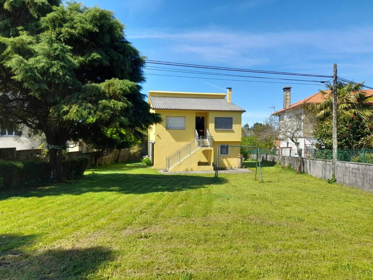 Exterior view of House or chalet for sale in Vilasantar  with Private garden and Furnished