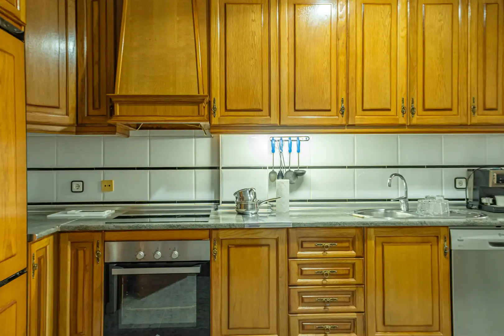 Cocina de Piso de alquiler en Linares con Aire acondicionado, Terraza y Amueblado