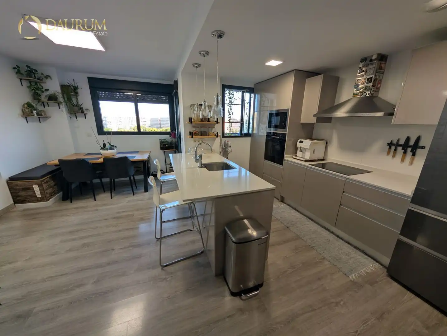 Cocina de Piso en venta en Alicante / Alacant con Aire acondicionado, Calefacción y Terraza