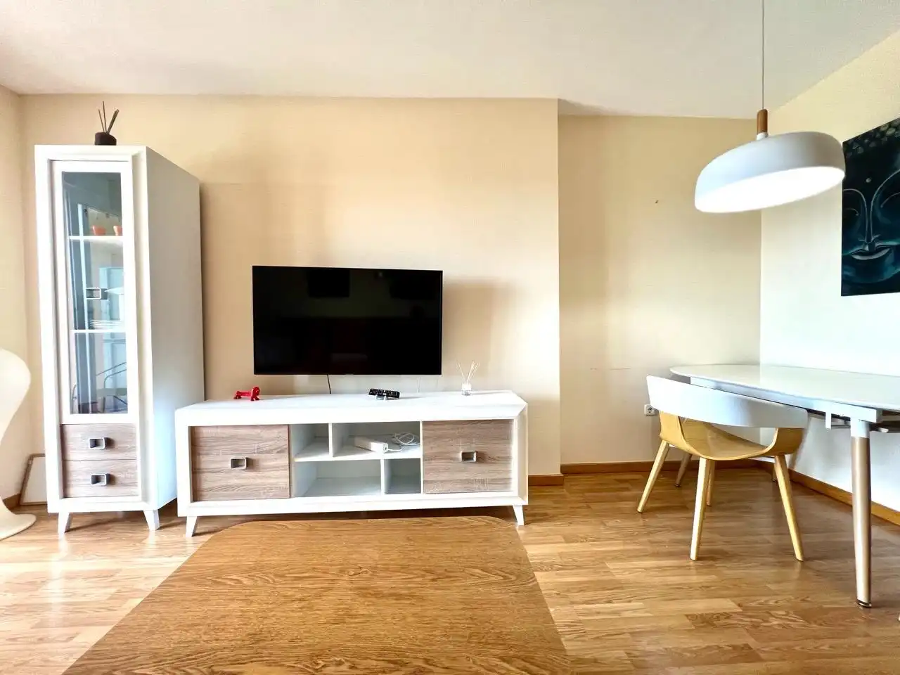 Sala de estar de Piso de alquiler en Molina de Segura con Terraza, Amueblado y Piscina comunitaria