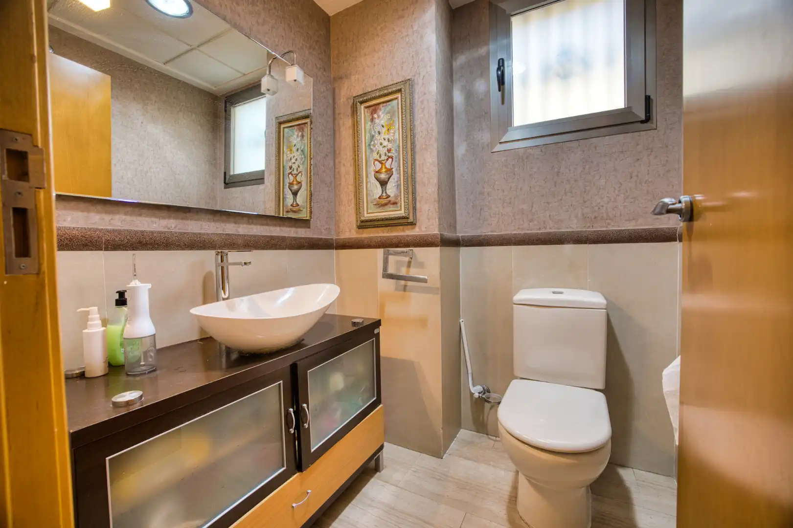 Badezimmer von Haus oder Chalet zum Verkauf in Elche / Elx mit Klimaanlage, Heizung und Privatgarten