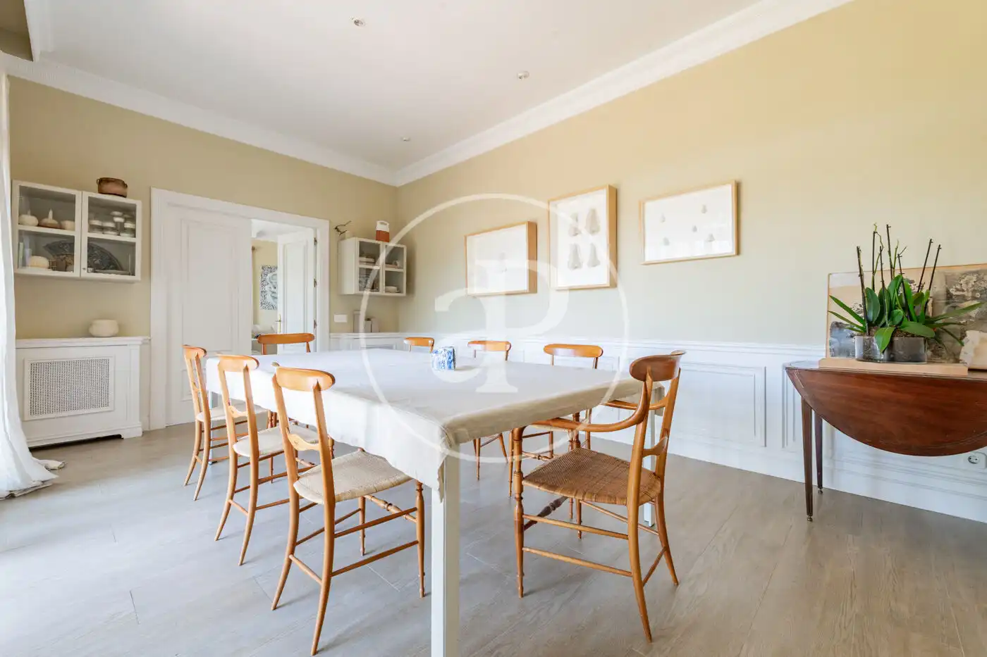 Comedor de Casa o chalet de alquiler en Pozuelo de Alarcón con Aire acondicionado, Calefacción y Jardín privado