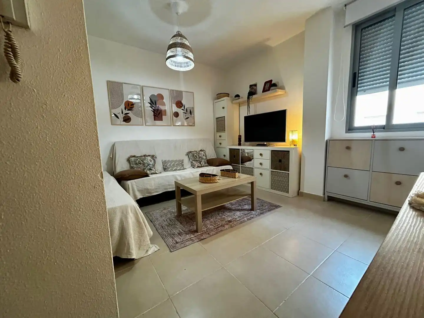 Wohnzimmer von Loft zum Verkauf in Murcia mit Privatgarten und Möbliert