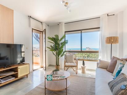 Living room of Flat for sale in Almuñécar  with Furnished