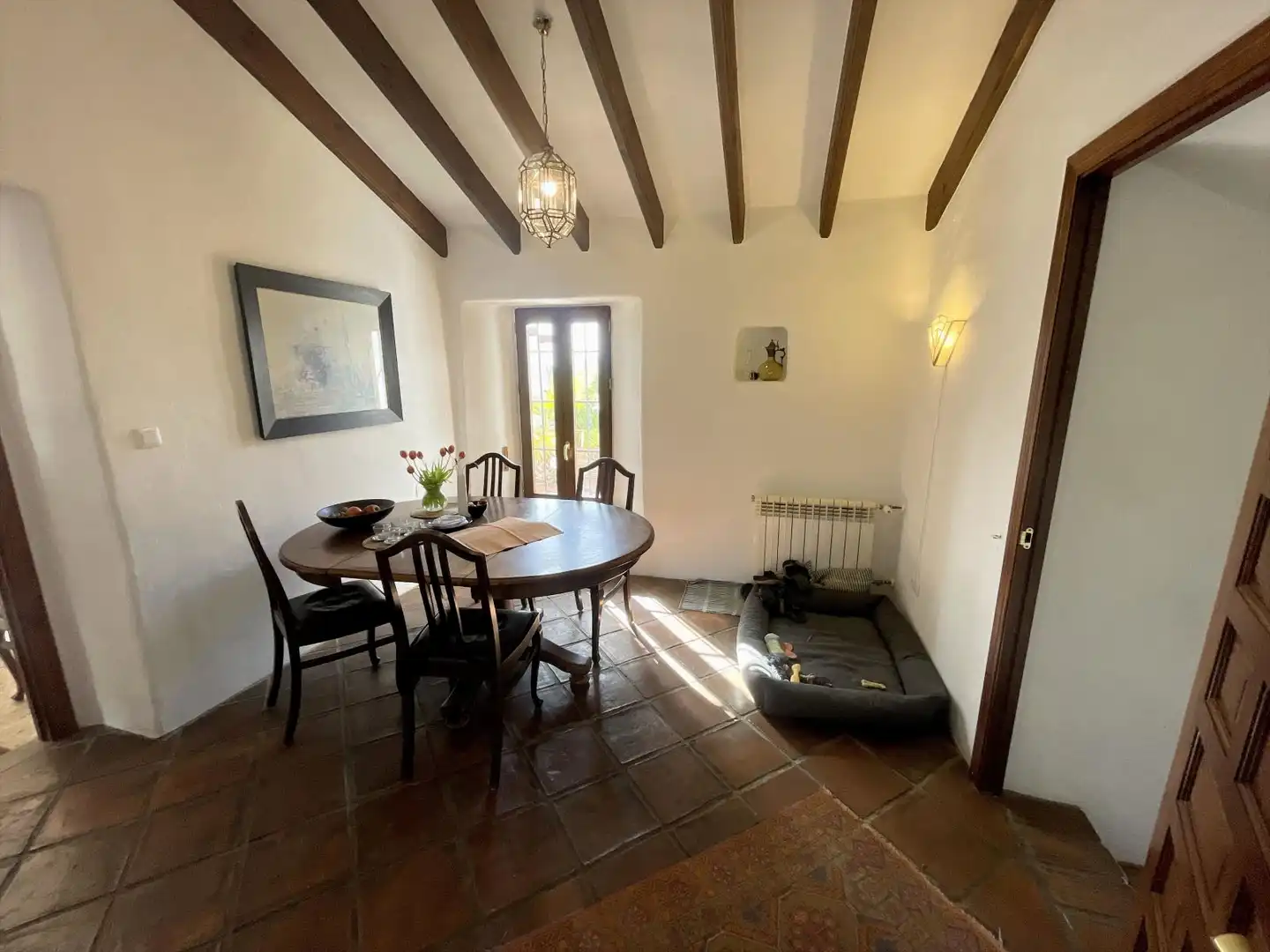 Esszimmer von Country house zum Verkauf in Villanueva de la Concepción mit Klimaanlage, Heizung und Privatgarten