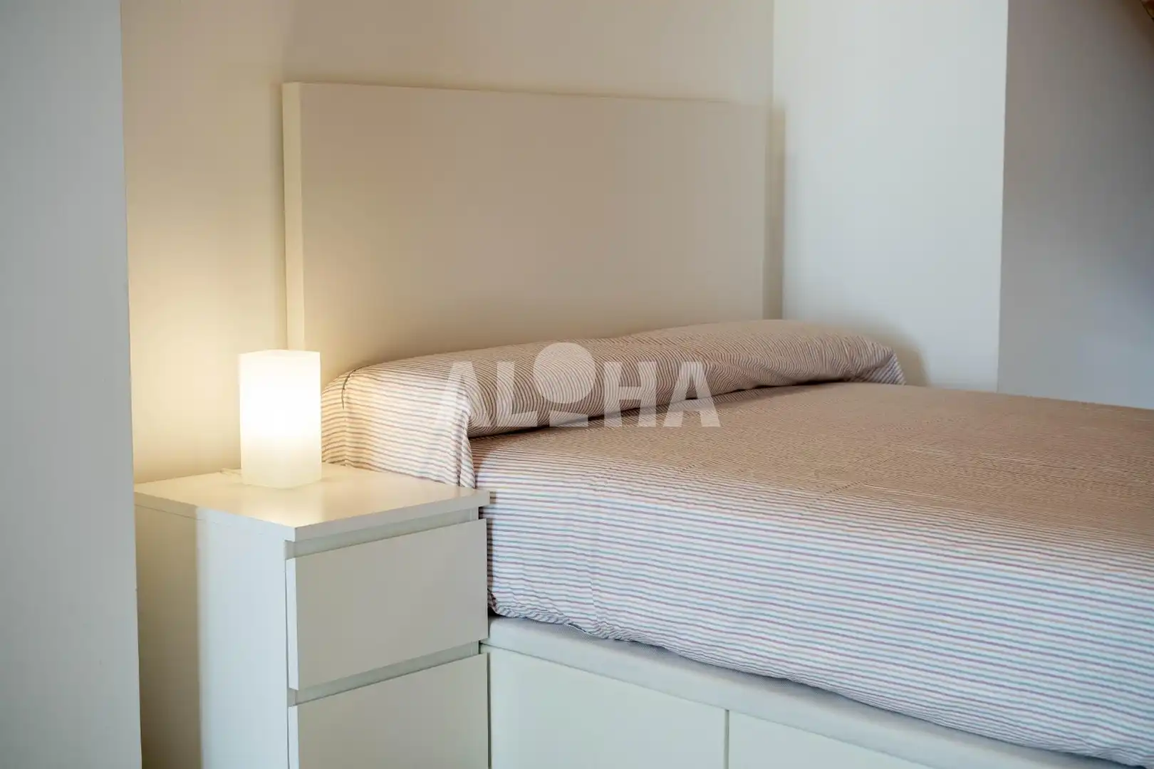 Bedroom of Apartments for rent in Alfara del Patriarca  with Air Conditioner, Heating and Furnished