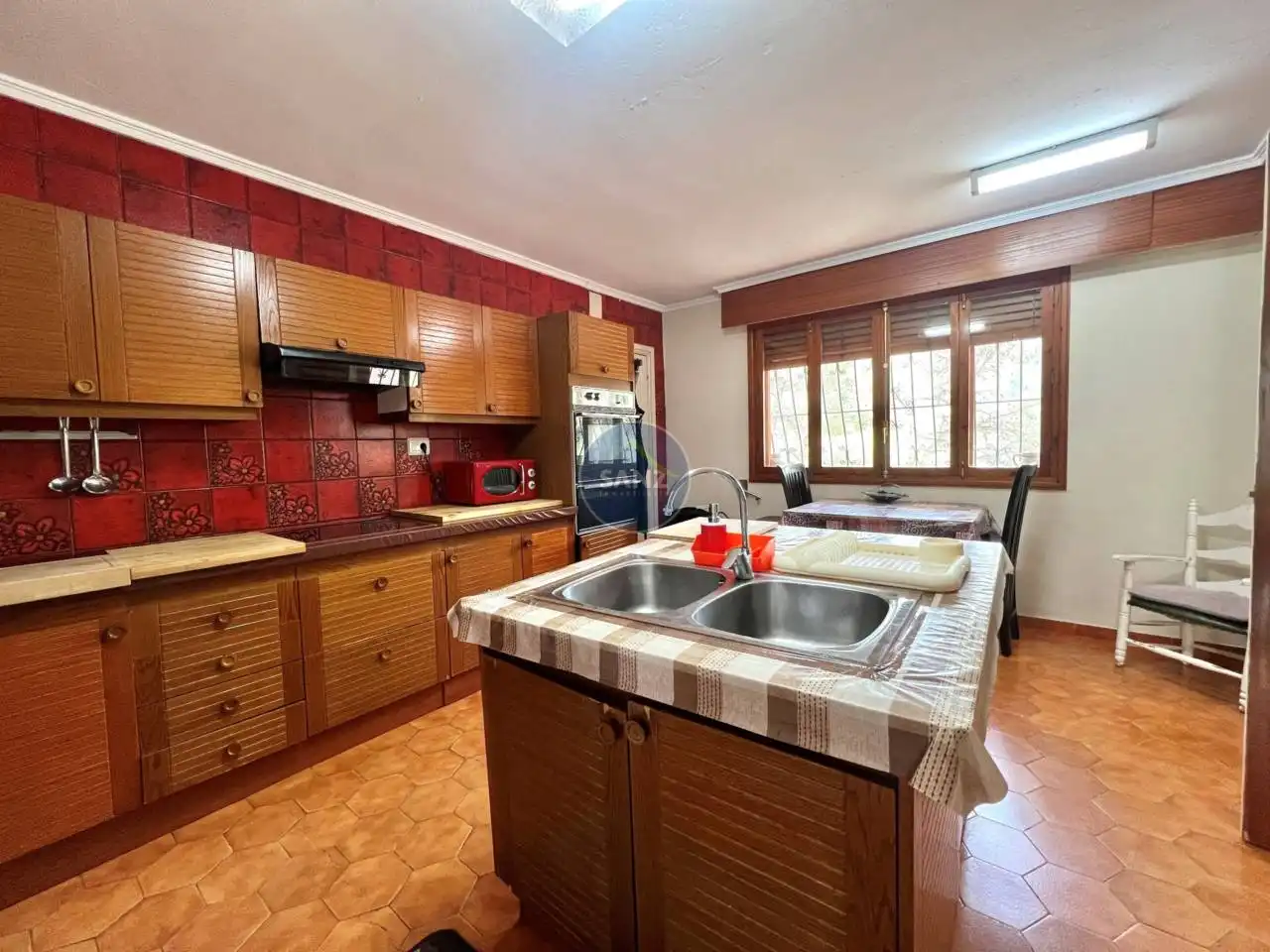 Cuina de Casa o xalet en venda en Agullent amb Jardí privat i Piscina