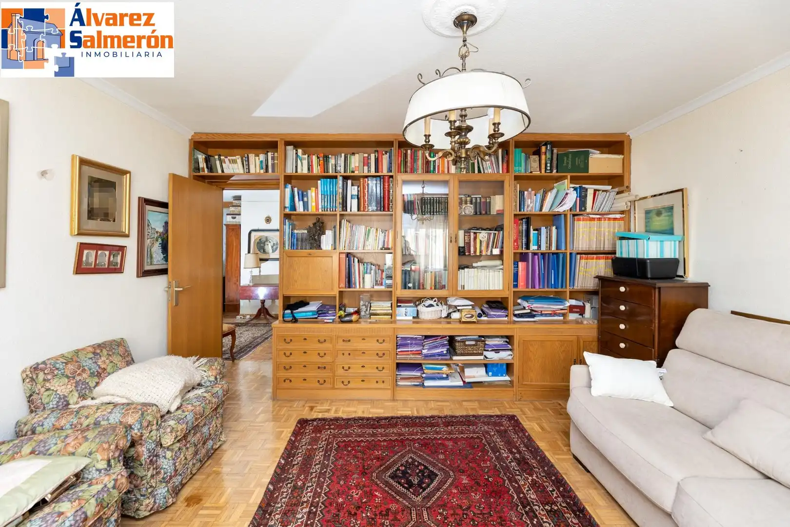 Living room of Flat for sale in Granada  with Heating and Balcony