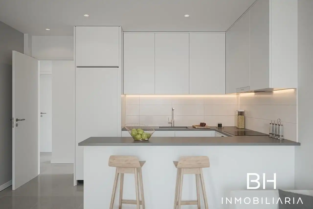 Küche von Wohnung zum Verkauf in Santomera mit Klimaanlage, Heizung und Privatgarten