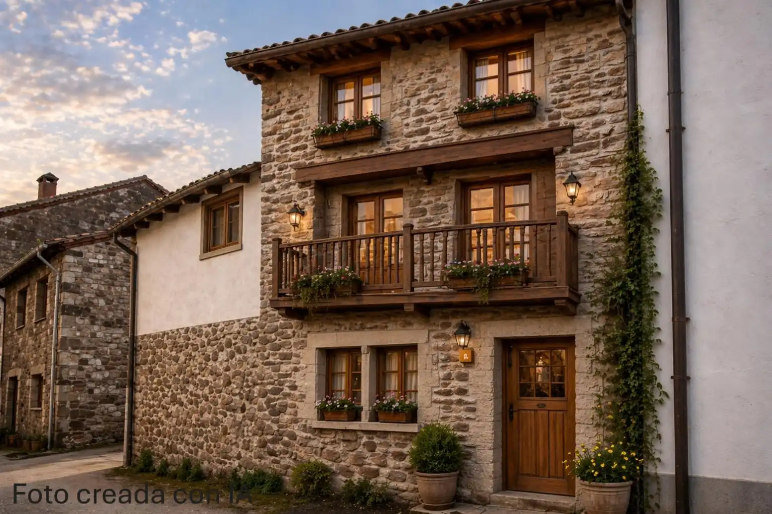 Vista exterior de Casa adosada en venta en Cabezón de la Sal