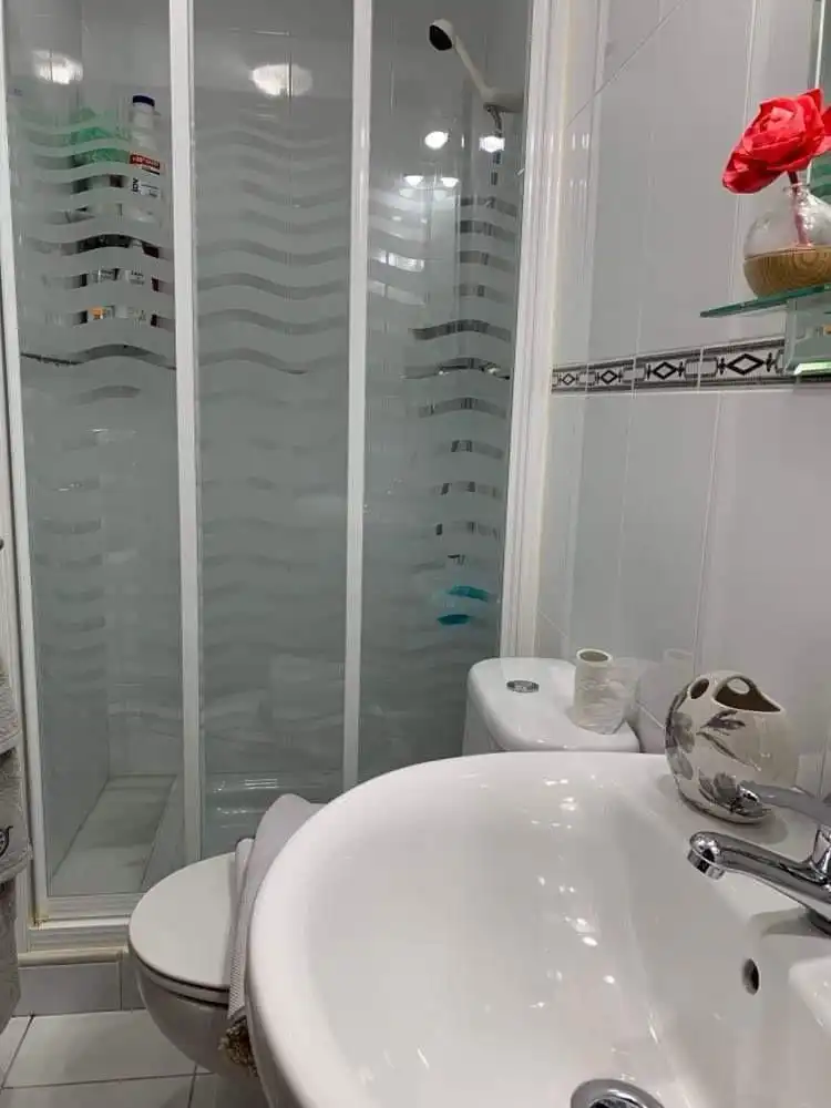Bany de Casa o xalet en venda en Muros amb Aire condicionat, Calefacció i Jardí privat