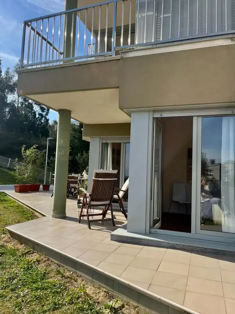 Terrace of Flat for rent in Barreiros, Lugo
