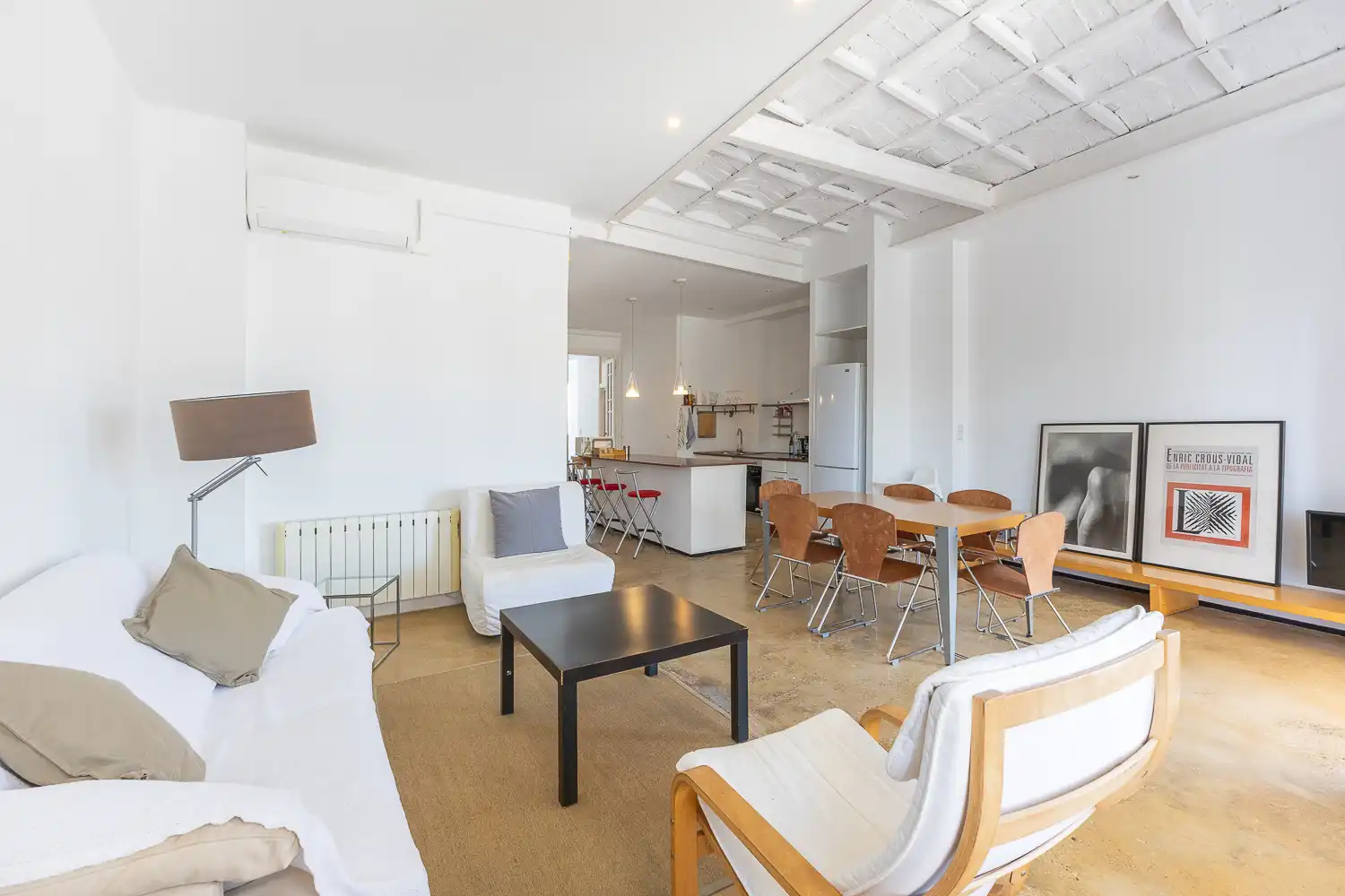 Sala de estar de Piso de alquiler en Poblats Marítims