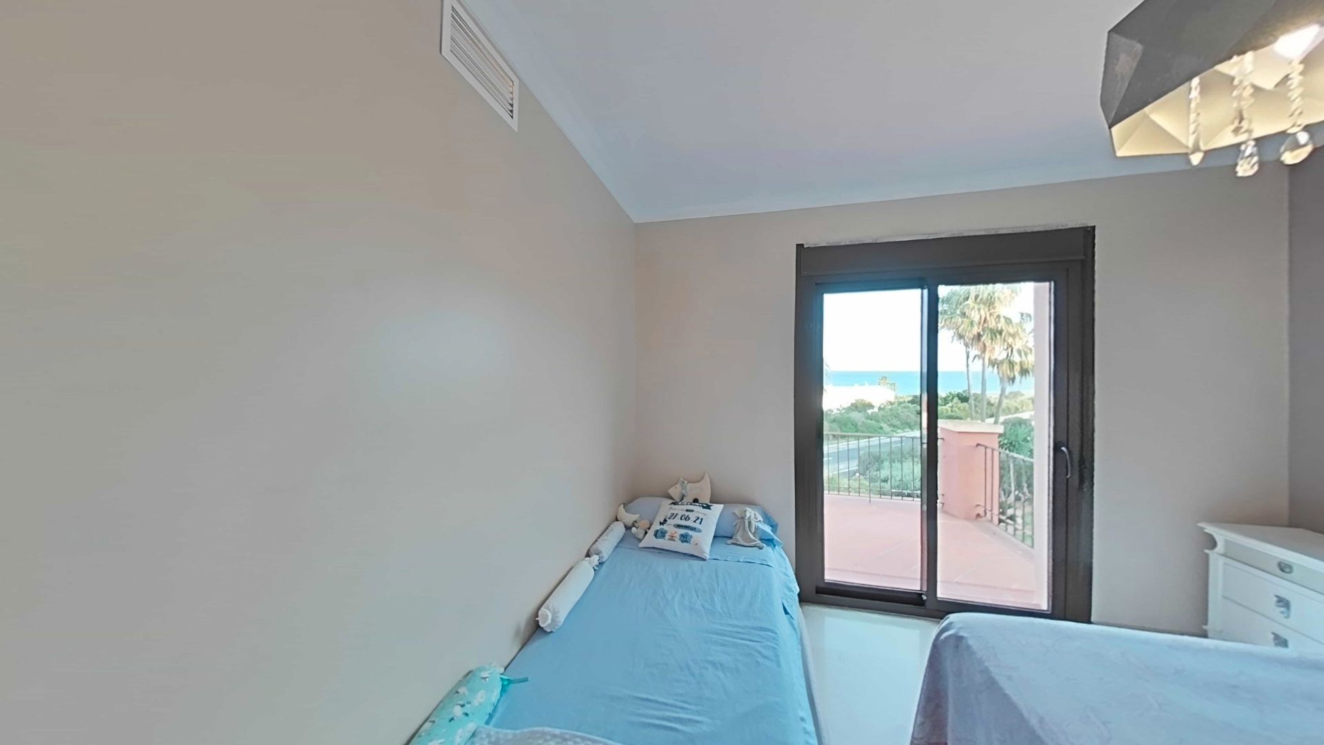 Bedroom of Attic for sale in Manilva  with Air Conditioner, Heating and Terrace