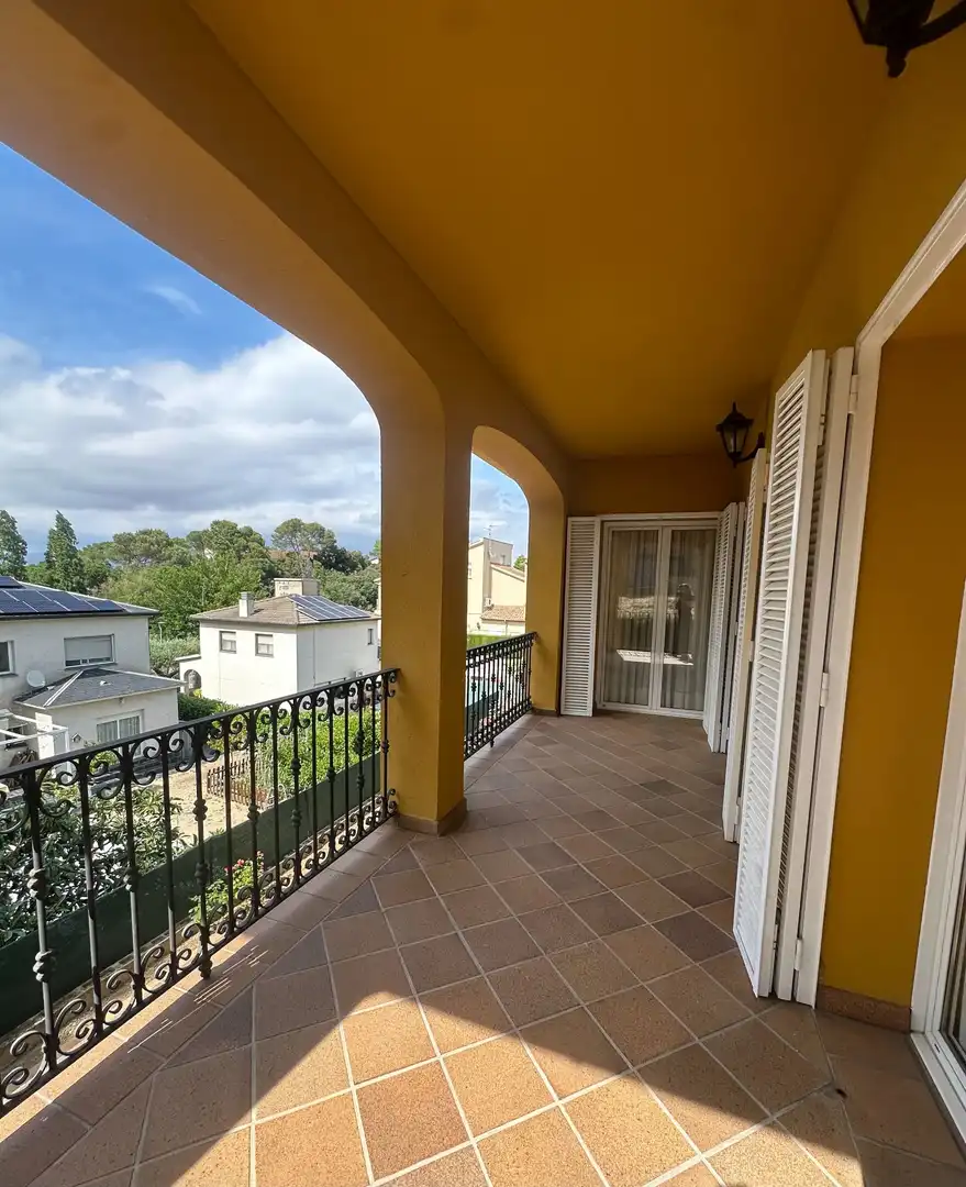 Terraza de Casa o chalet en venta en Montornès del Vallès con Aire acondicionado, Calefacción y Jardín privado