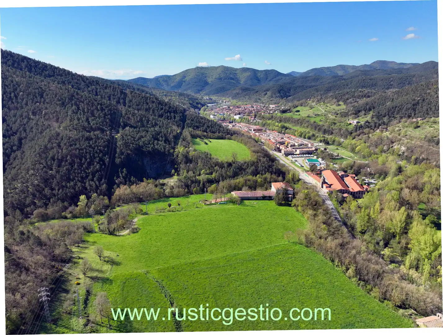 Exterior view of Country homes for sale in Campdevànol  with Private garden, Terrace and Balcony