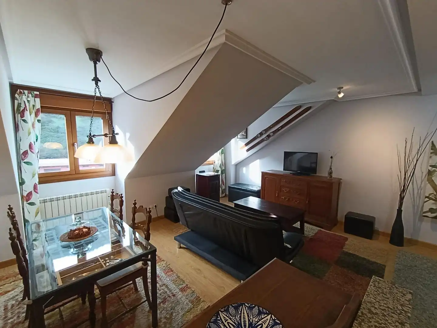 Living room of Apartments for sale in Aller  with Furnished