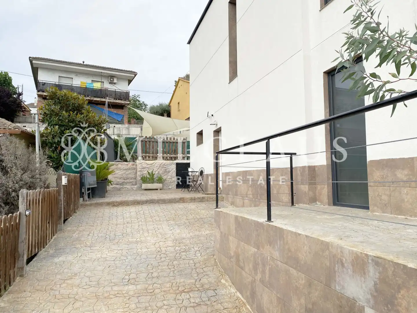 Außenansicht von Haus oder Chalet zum Verkauf in Lliçà d'Amunt mit Klimaanlage, Heizung und Privatgarten