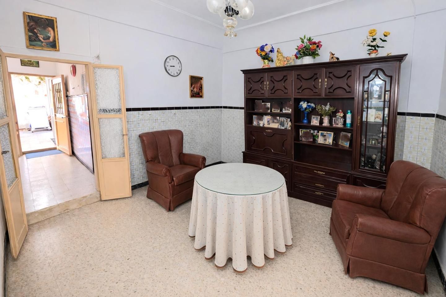 Sala d'estar de Casa o xalet en venda en Mérida amb Terrassa