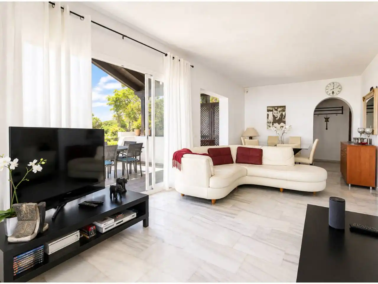 Sala de estar de Apartamento en venta en Ojén con Aire acondicionado, Calefacción y Terraza