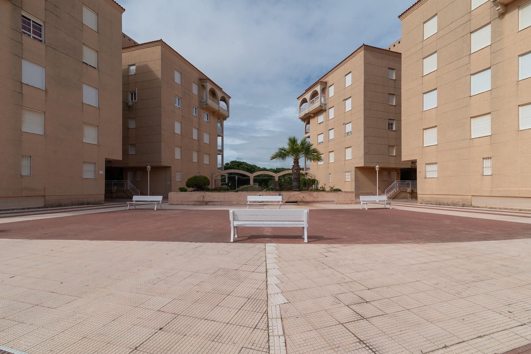 Exterior view of Flat for sale in El Portil  with Private garden, Terrace and Community pool