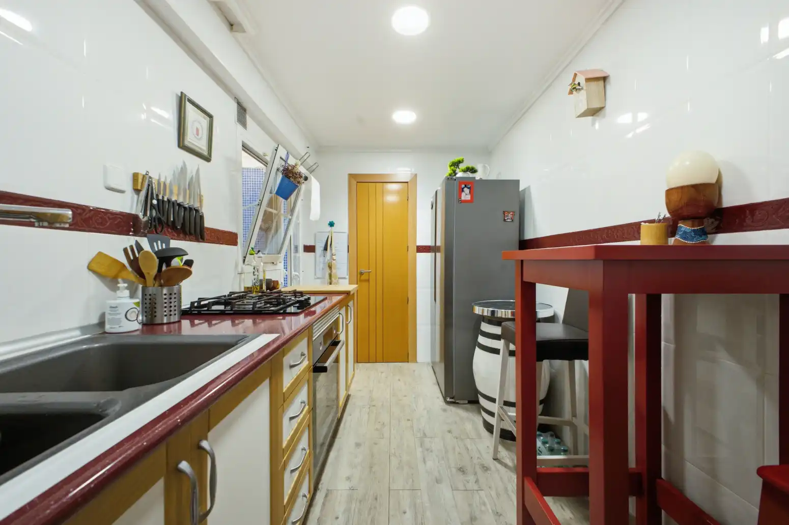 Cuina de Pis en venda en Alaquàs amb Aire condicionat, Parquet i Terrassa