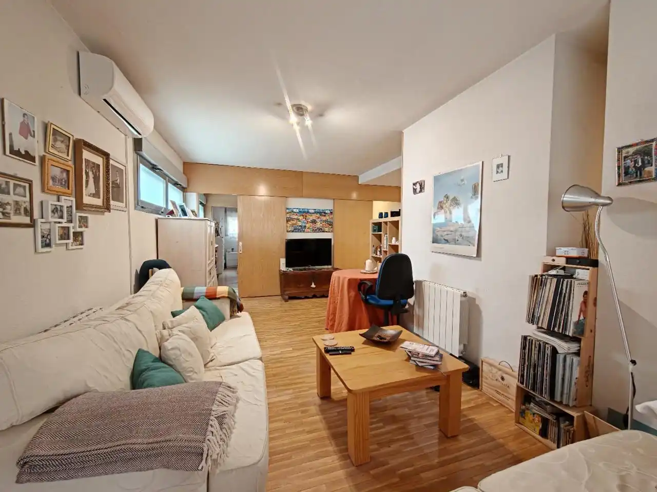 Sala de estar de Piso en venta en Madrid con Aire acondicionado, Calefacción y Parquet