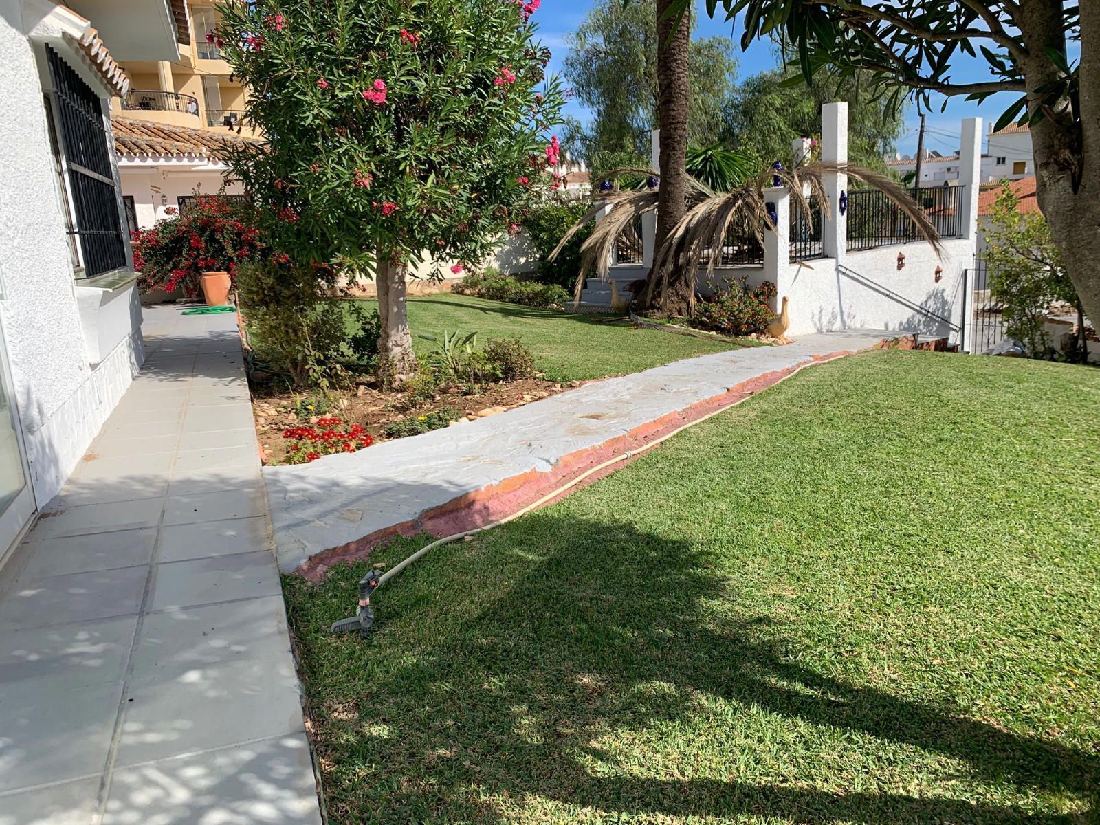 Jardín de Casa o chalet en venta en Mijas con Aire acondicionado, Jardín privado y Trastero