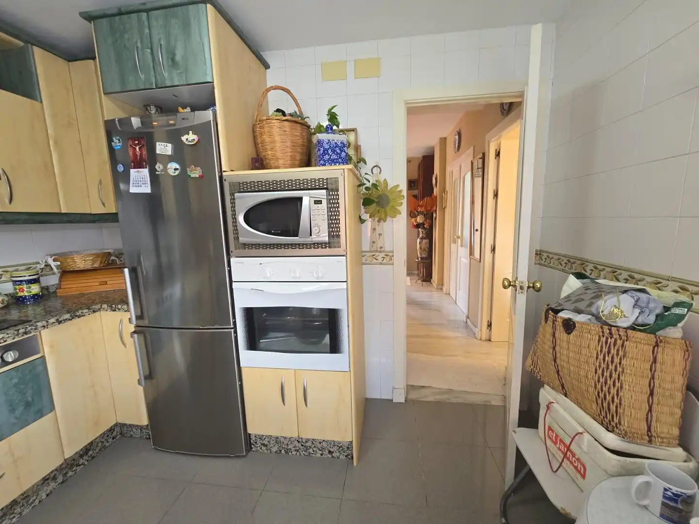 Cocina de Casa adosada en venta en Castilleja de la Cuesta con Aire acondicionado, Trastero y Balcón