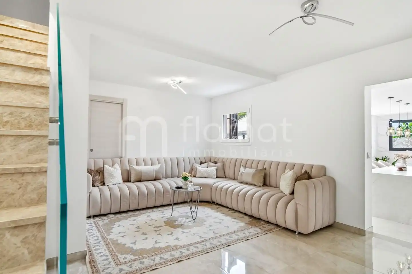 Sala d'estar de Casa o xalet en venda en Reus amb Aire condicionat, Jardí privat i Balcó
