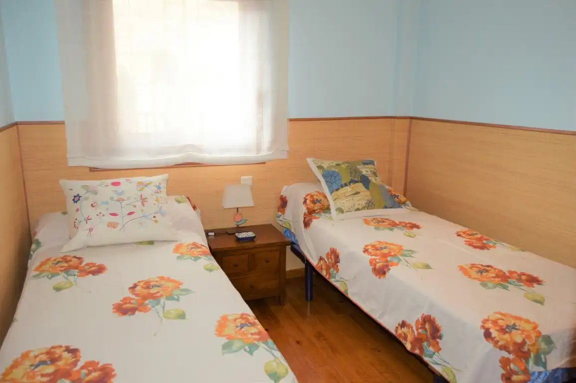 Bedroom of Apartments for rent in Puigcerdà  with Heating, Parquet flooring and Terrace
