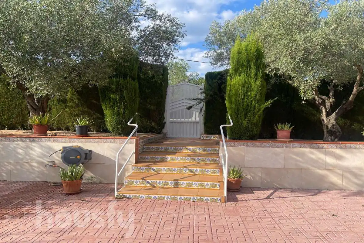 Jardín de Casa o chalet de alquiler en Mogente / Moixent con Trastero y Amueblado