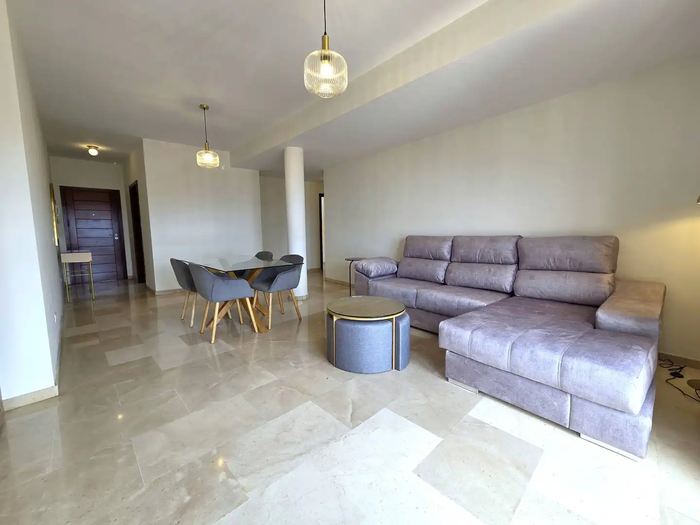 Wohnzimmer von Wohnung zur Miete in Las Palmas de Gran Canaria mit Privatgarten, Abstellraum und Möbliert