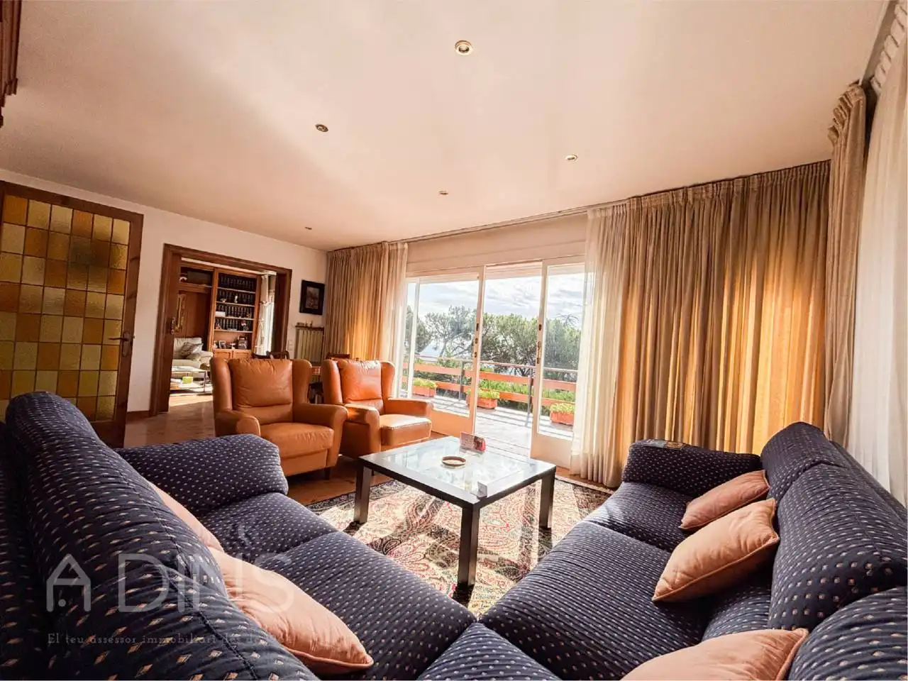 Sala de estar de Casa o chalet en venta en Sant Feliu de Codines con Calefacción y Jardín privado