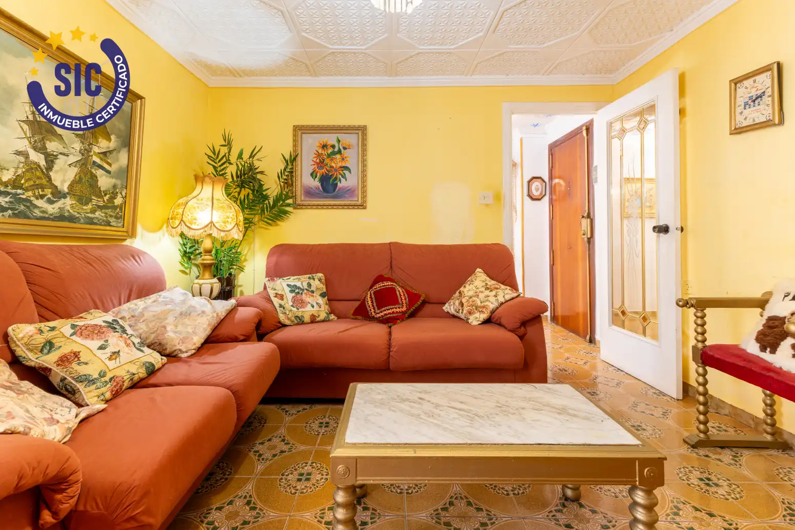 Wohnzimmer von Wohnung zum Verkauf in Sagunto / Sagunt mit Balkon