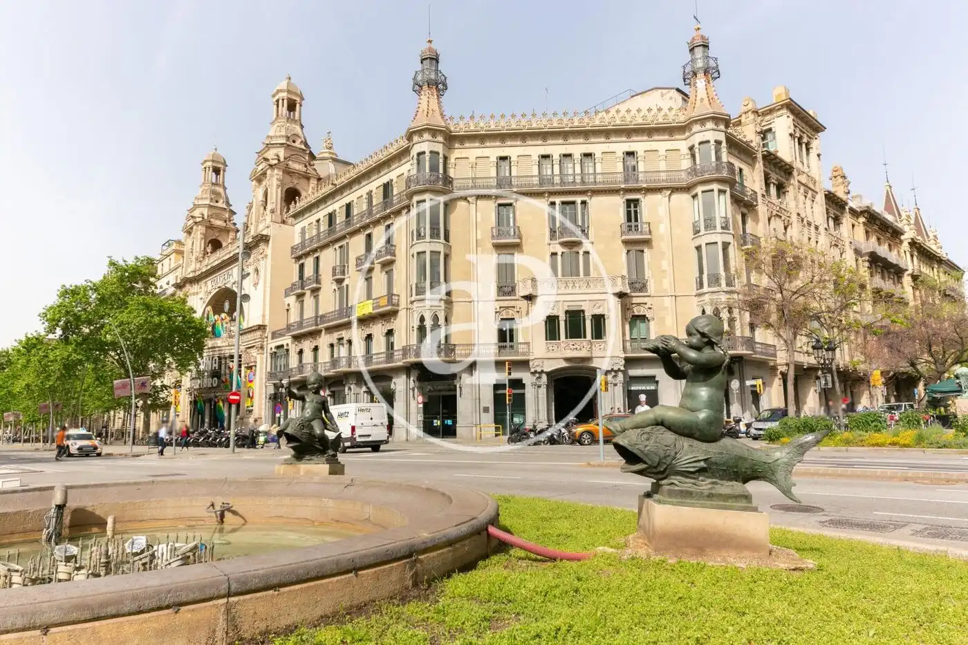 Vista exterior de Piso de alquiler en Barcelona con Aire acondicionado, Calefacción y Amueblado