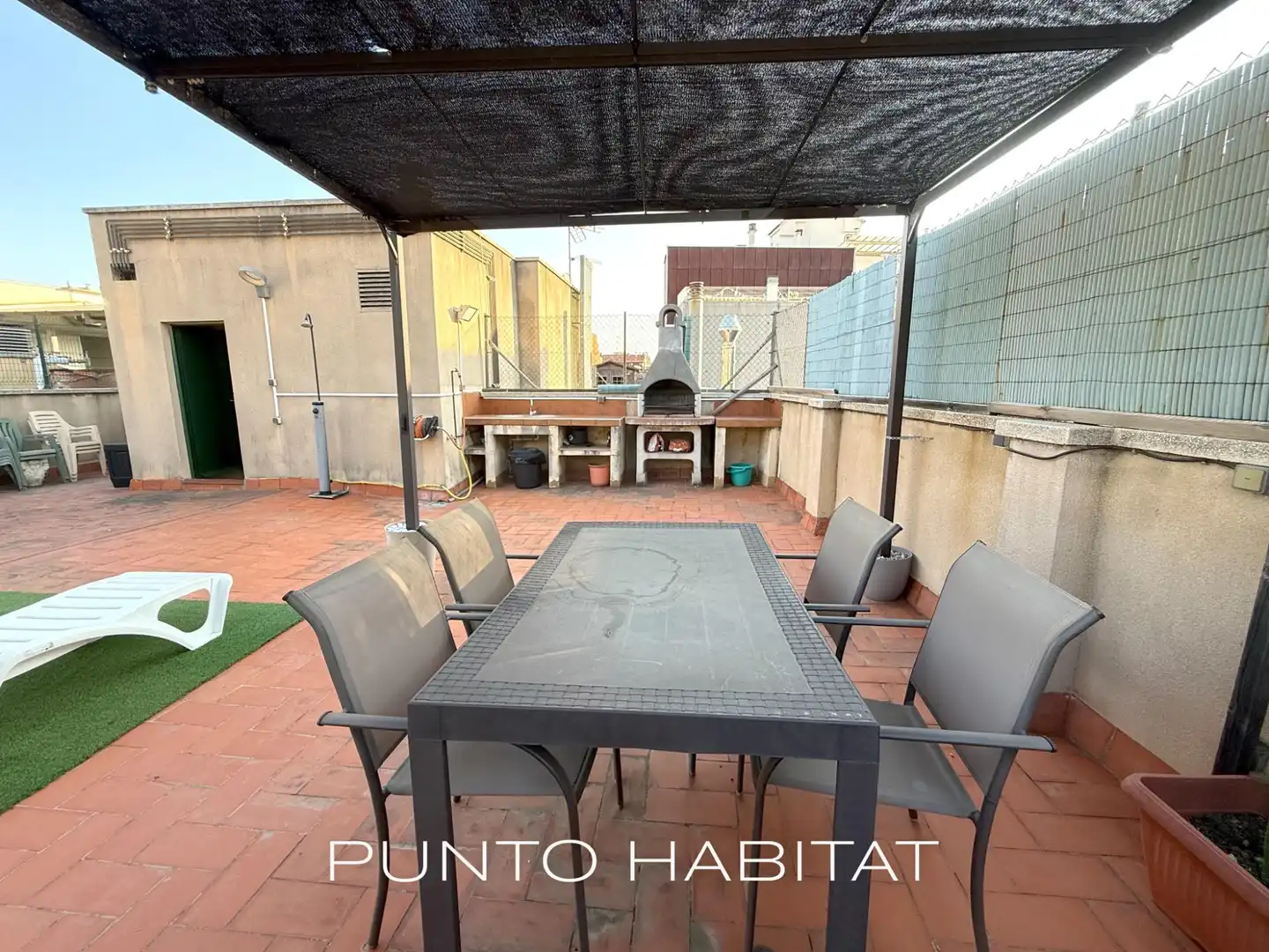 Terrace of Flat for rent in Barcelona  with Air Conditioner, Heating and Parquet flooring