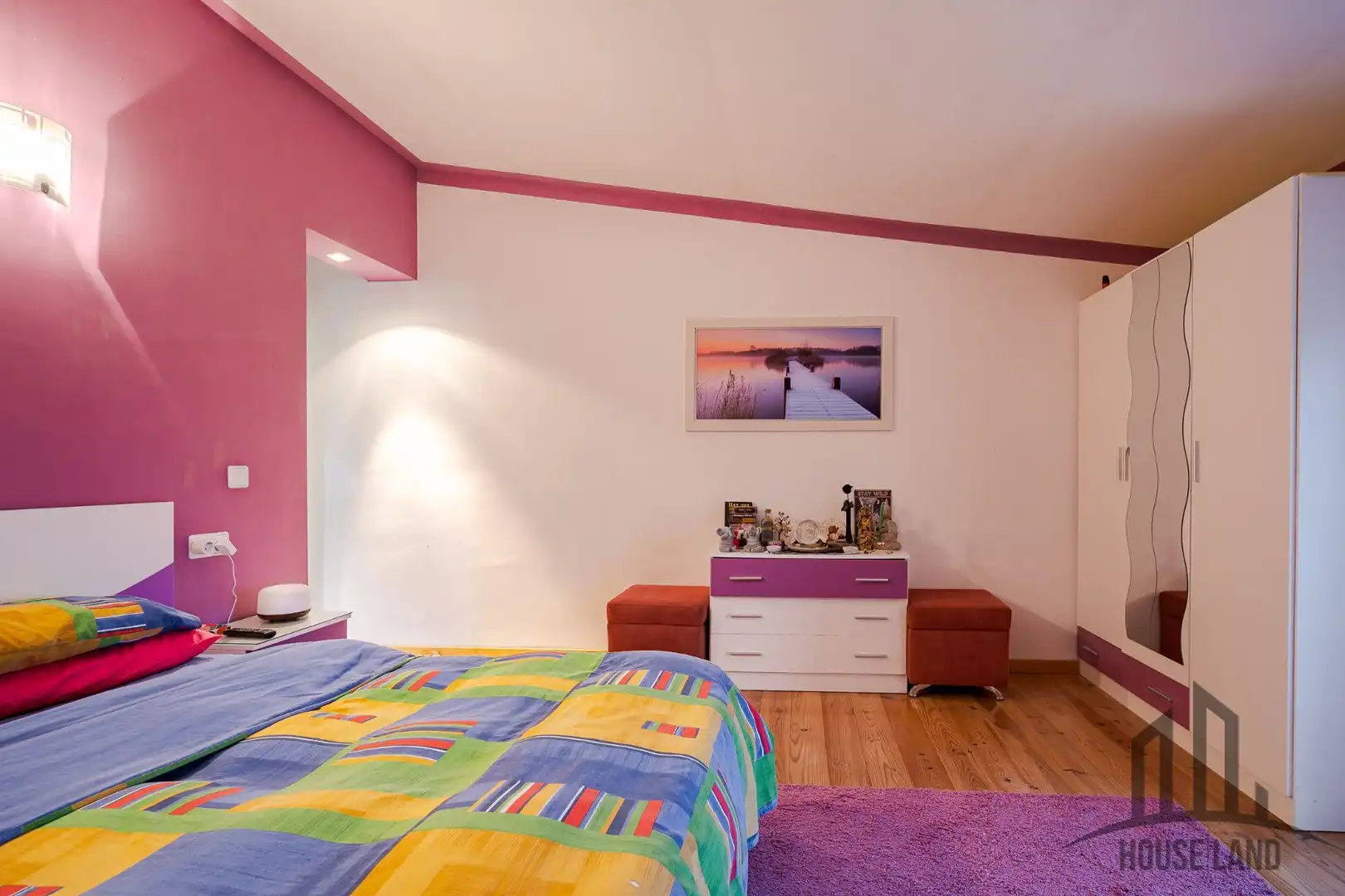 Bedroom of Houses for sale in Fuentenovilla  with Air Conditioner, Heating and Private garden