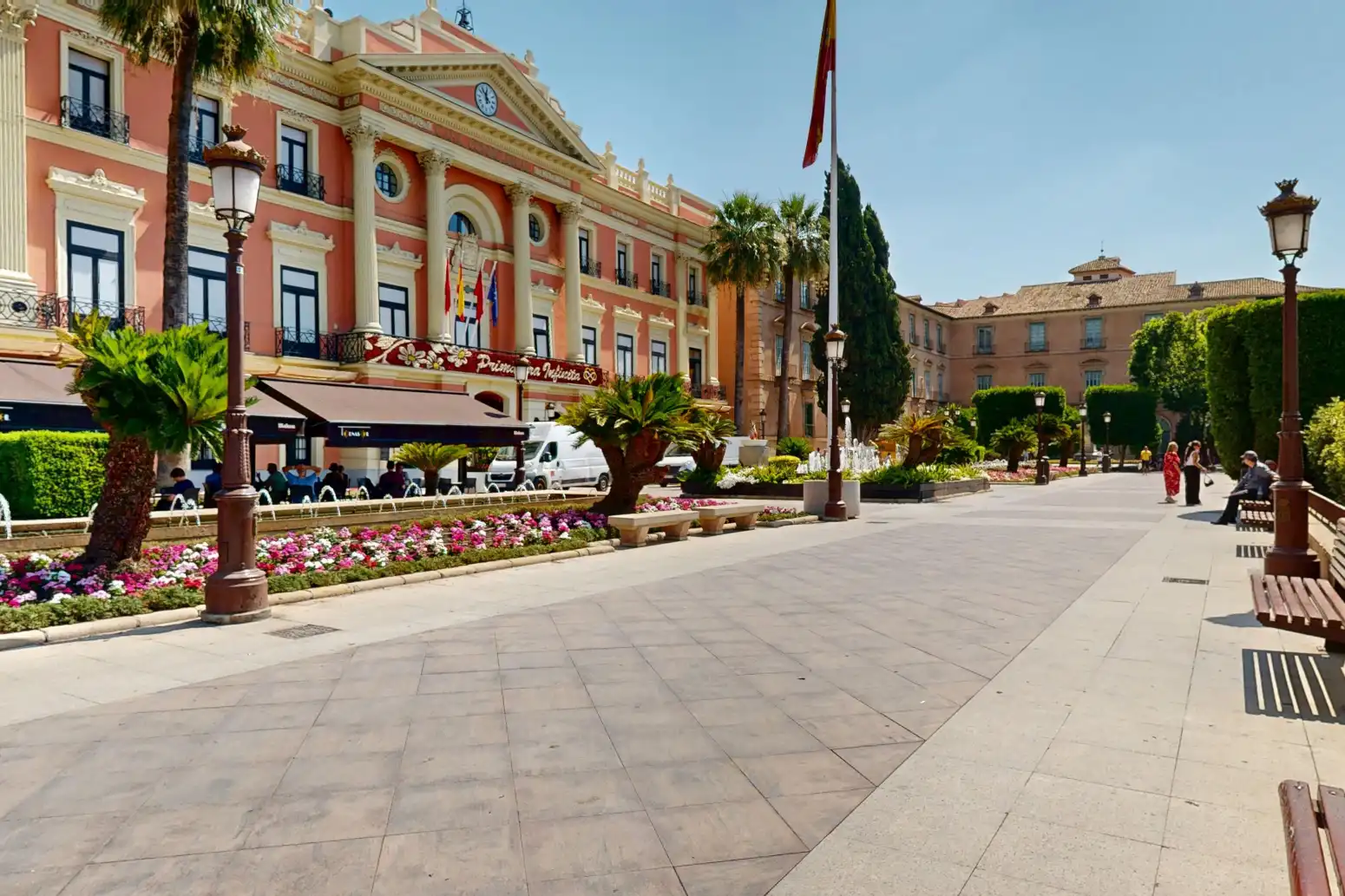 Vista exterior de Pis en venda en Murcia amb Calefacció i Balcó